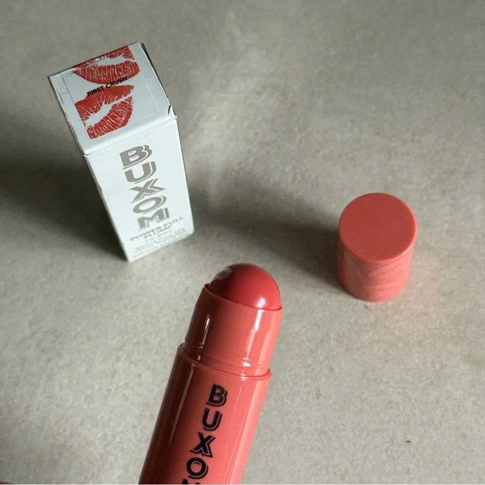 Buxom Power-Full Plump Lip Balm in First Crush – Hydrating Tinted Balm